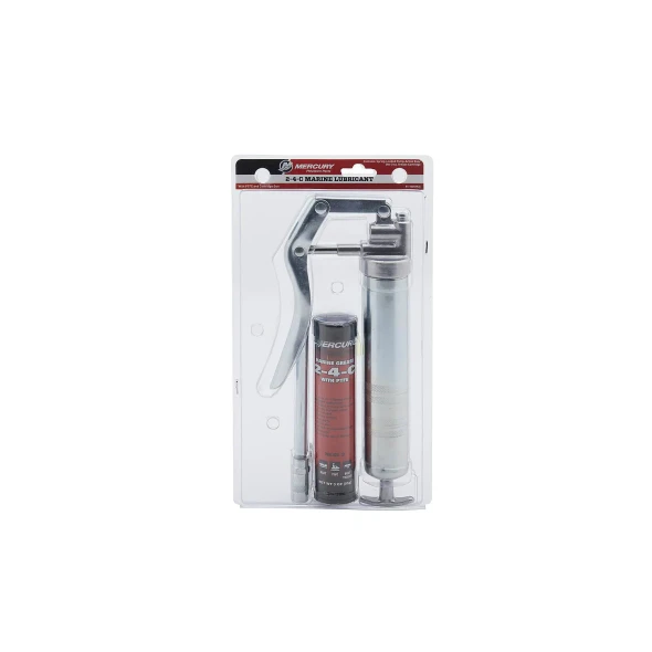 Mercury 2-4-C Marine Grease with PTFE & Grease Gun (3 oz) 74057K5