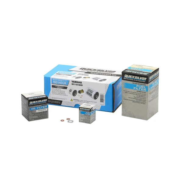 Quicksilver 100 Hour Maintenance Kit (Yamaha VF115 SHO) 8M0222223