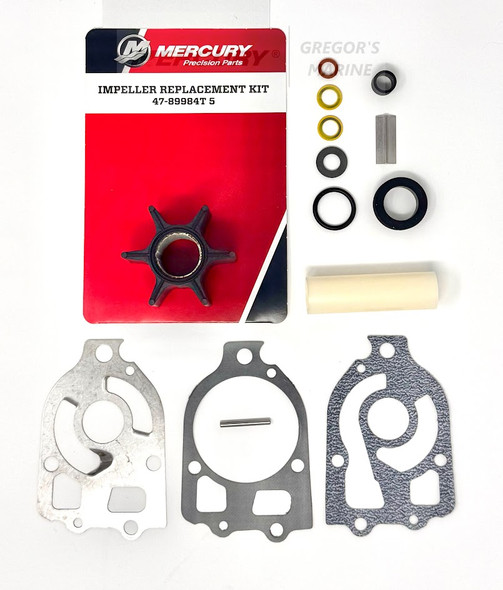Mercury Water Pump Repair Kit, 65HP Outboards & Alpha Sterndrives 89984T5