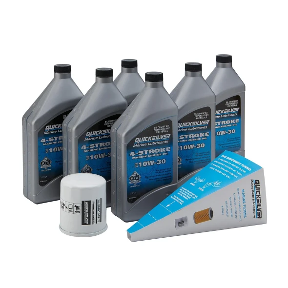 Quicksilver Yamaha F200-F250 Outboard Oil Change Kit, 6 Liters 8M0162420