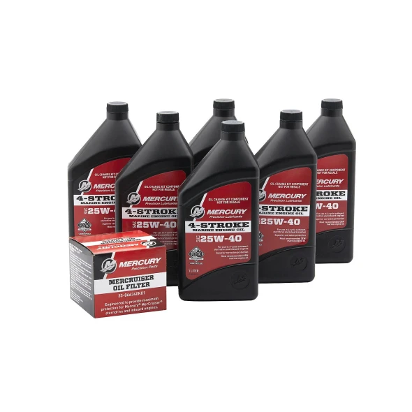 Mercury Sterndrive & Inboard Oil Change Kit (4-Stroke Engines) 8M0182228