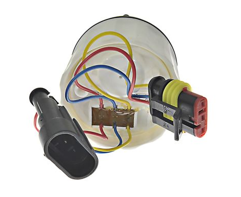 Mercury SmartCraft SC100 Coolant Temperature Gauge (Black, Round) 8M0052842