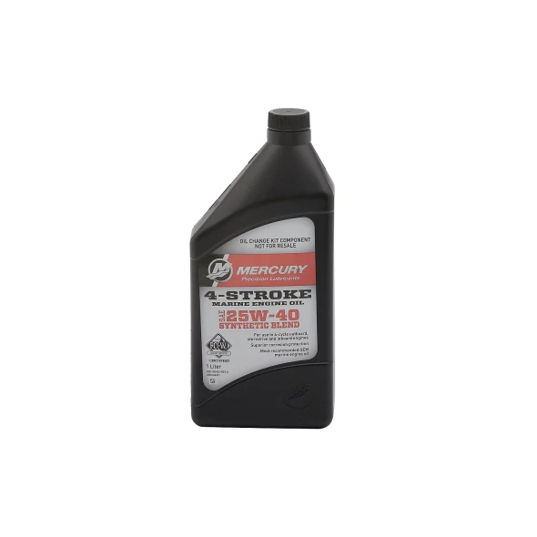 Mercury 25W-40 Outboard Oil Change Kit (L6 200HP-400HP Verado) 8M0188359