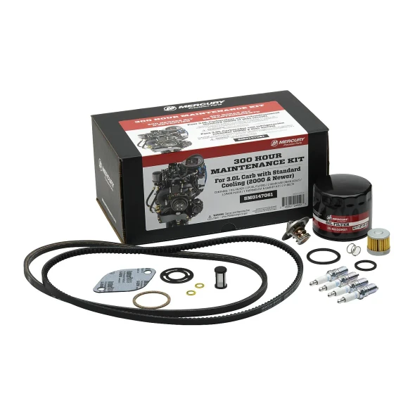 Mercury MerCruiser OEM 3.0L Carb RWC 300-Hour Maintenance Kit 8M0147061