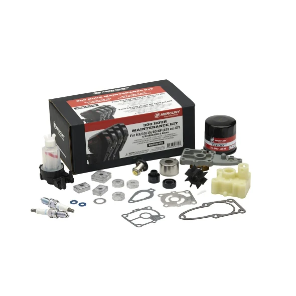 Mercury OEM 15HP-20HP FourStroke EFI 300-Hour Maintenance Kit 8M0151470