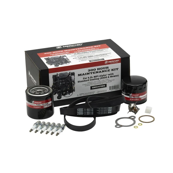 Mercury MerCruiser OEM 4.3L MPI Alpha Sterndrive 300-Hour Maintenance Kit 8M0147064