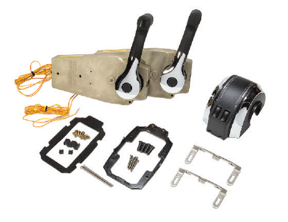 Mercury MCC 4500 Gen II Dual Engine Console Mount Control - No Trim 8M0075244