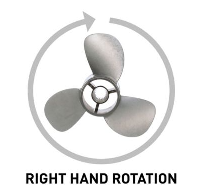 Mercury Bravo Two Propeller 18.25 x 19 RH Stainless Steel 18614A6