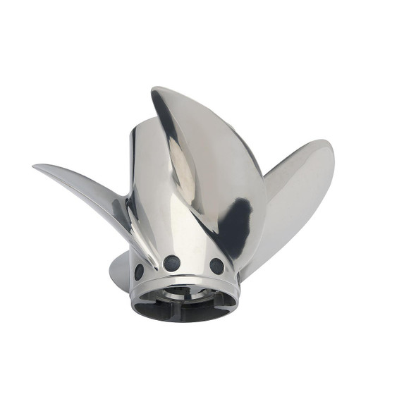Mercury Revolution X Propeller 25P LH (4-Blade Stainless Steel)  8M0182953
