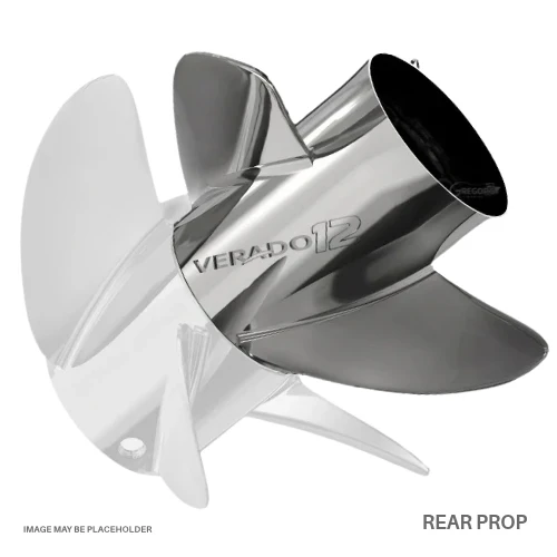 Mercury Verado V12 23 Pitch RH Rear 3-Blade Stainless Steel Propeller 8M0166980