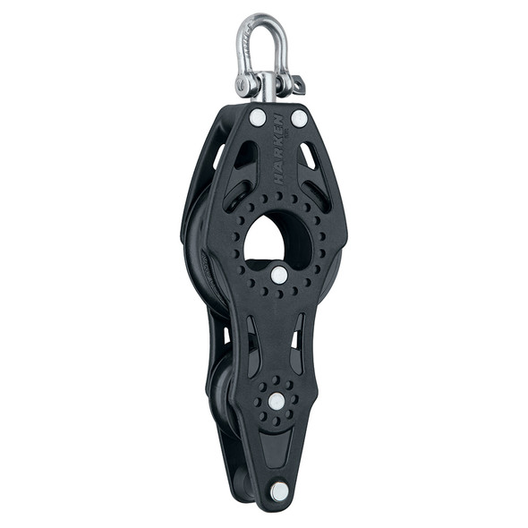Harken 57mm Carbo Air Fiddle Block w\/Swivel  Becket [2622]