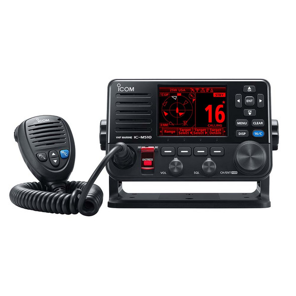 Icom M510 PLUS VHF Marine Radio w\/AIS [M510 PLUS 21 USA]
