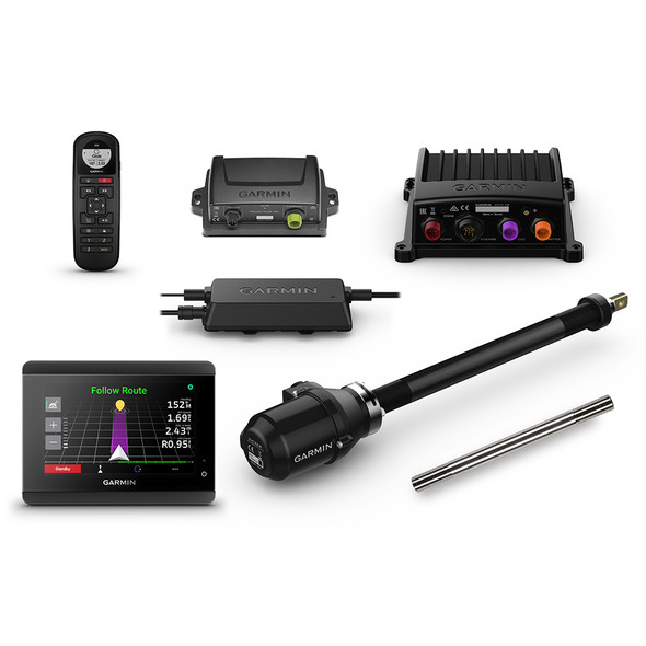 Garmin Reactor 40 Kicker Autopilot w\/GHC 50  Stainless Steel Tilt Tube [010-02794-10]