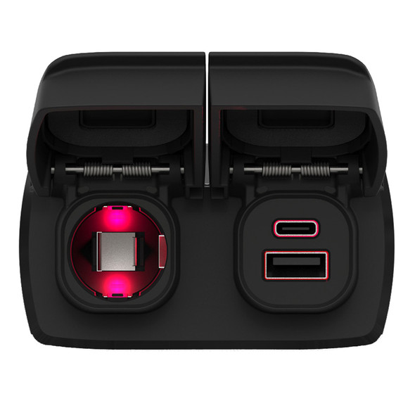 Scanstrut Flip Pro Duo - USB-A  USB-C w\/12V Power Socket [SC-MULTI-F2]