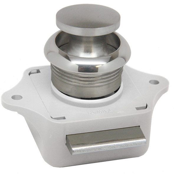Sea-Dog Push Button Rim Latch - Stainless Steel\/Plastic Housing [225300-1]