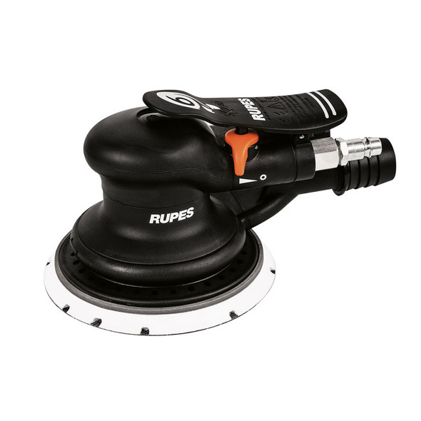RUPES Random Orbital Palm Pneumatic Sander w\/125mm Pad  6mm Orbit-Skorpio III (Central Vac) [RH326A]