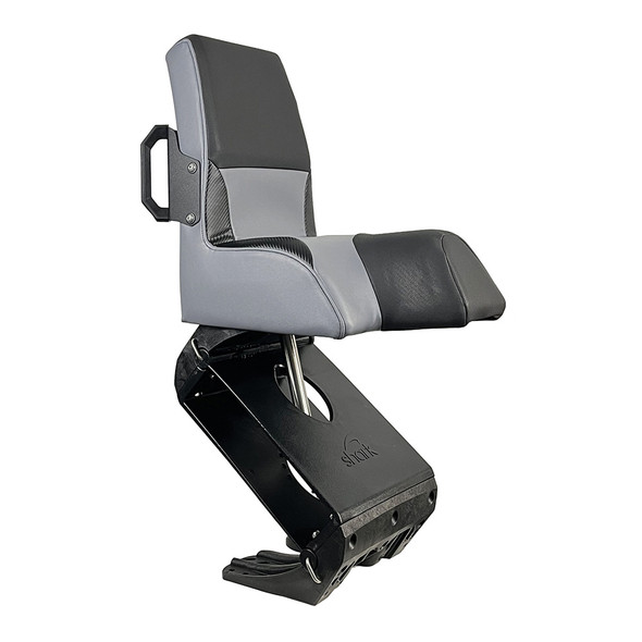 Shark EPIC Seat w\/Flex Suspension - Grey Vinyl - Regular Handle [FEAX1000G]