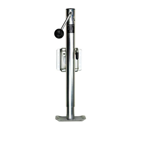 Powerwinch Saltwater Series Jack - 2500lb, Weld-On, Flat Plate, Zinc 500+ HR Salt Spray [21600-J-2500-WF-Z-R]