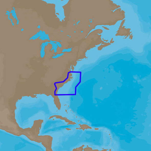 C-MAP  4D NA-D942 Norfolk to Jacksonville [M-NA-D942-MS]