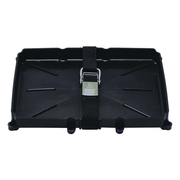 T-H Marine 24 Series Battery Holder Tray w\/Stainless Buckled Strap [NBH-24-SSC-DP]