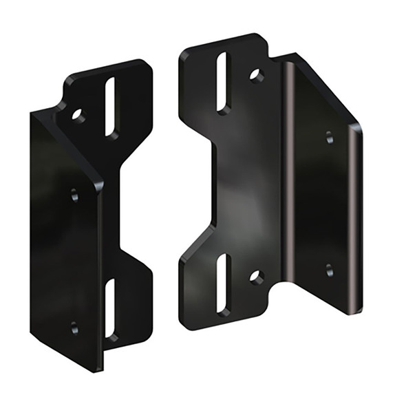 Power-Pole Dual Side-Mount Adapters f\/All Outboards - Black [PKD-MTOS-PLT-BK]