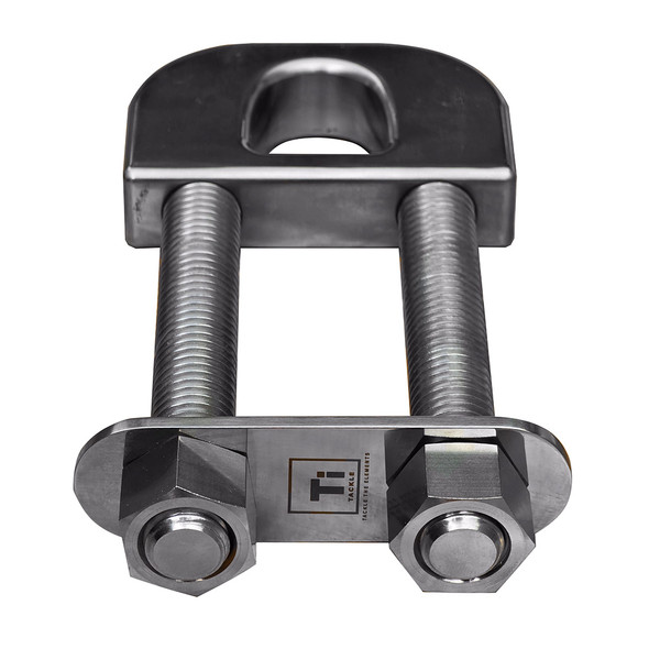 Ti-Tackle Titanium Bow D Ring - 4" Long Stud [TT-BOW-DRING]