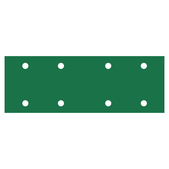 RUPES PROCUT Film Abrasive Sheets 70mm x 200mm (2.75" x 7.8") - 8 Holes - P60 Grit *Box of 50pcs [9.45FF060]