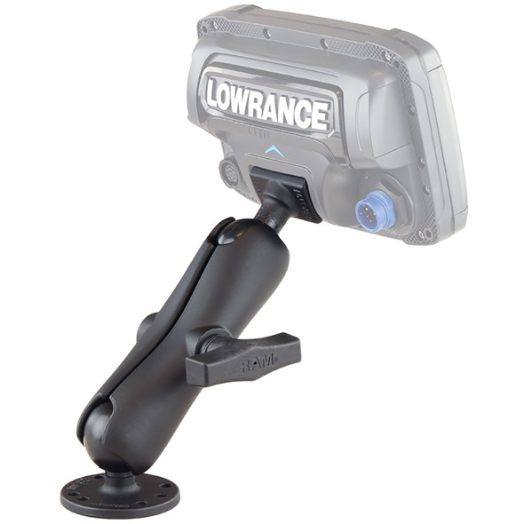 RAM Mount Quick Release Mount f\/Lowrance Mark & Elite 5 [RAM-101-LO11]