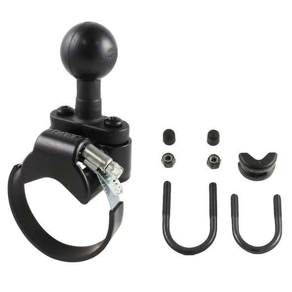 RAM Mount RAM ATV\/UTV Ball Base f\/Rails Up To 3.15" - Zinc [RAM-231Z-2U]