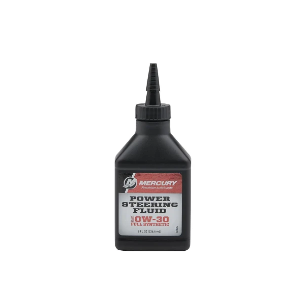 Mercury SAE 0W-30 Full Synthetic Power Steering Fluid, 8 oz 858076K01