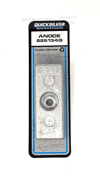 MERCURY OEM ANODE(ALUM) @3, 826134Q
