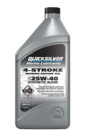 Mercury-Mercruiser 92-8M0078622 SAE 25W40 FC-W Synthetic Blend Marine Oil
