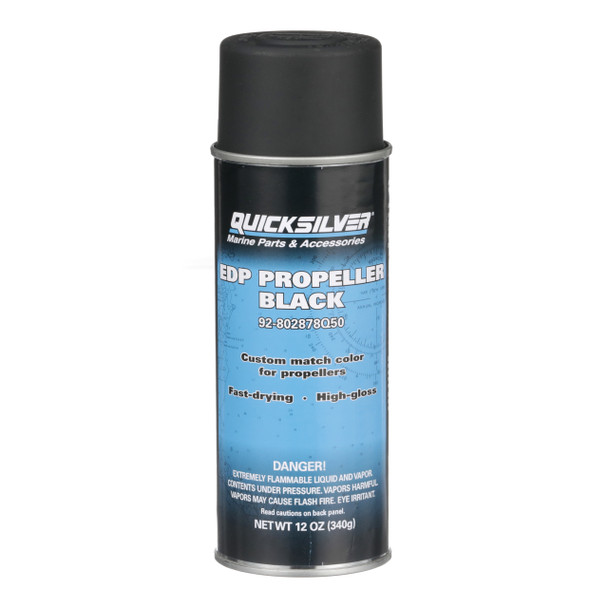 Quicksilver Phantom Black Satin Spray Paint (12 oz) 802878Q50