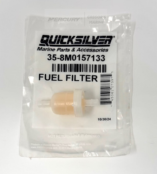 Mercury Fuel Filter (Various Outboards) 8M0157133