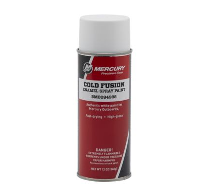 Mercury Cold Fusion White Spray Paint (12 oz) 8M0094987