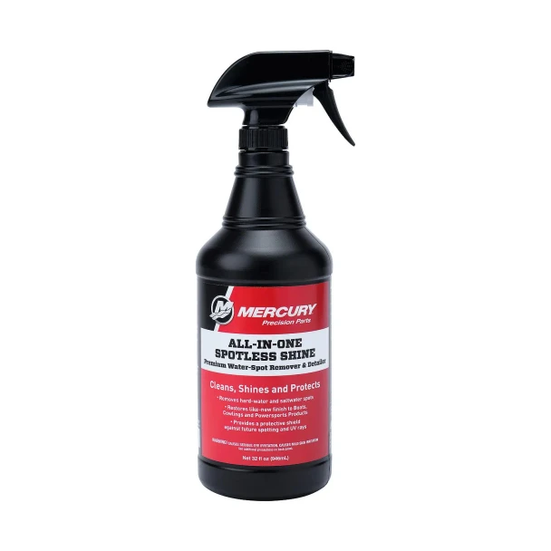 Mercury Spotless Shine Water Spot Remover & Detailer, 32 oz. 8M0170557