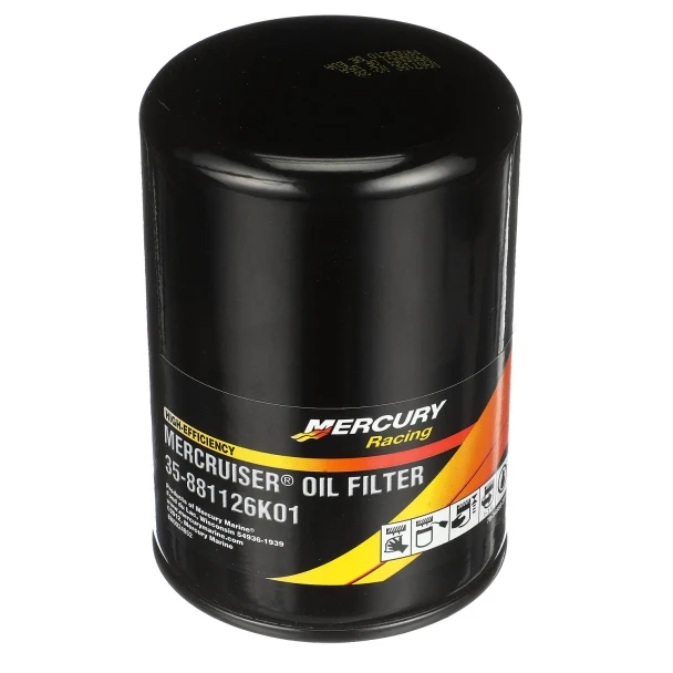 Mercury Oil Filter (High-Performance V8 MerCruiser) 881126K01