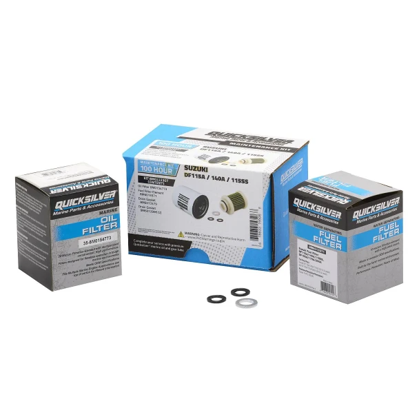 Quicksilver 100 Hour Maintenance Kit (Suzuki DF115A/DF140A/DF115SS) 8M0222307