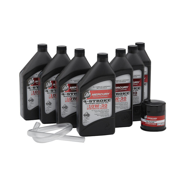 Mercury 8M0187621 V6/V8 4-Stroke Oil Change Kit
