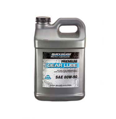 Mercury 80W-90 Premium Gear Lube, 2.5 Gallon 858059Q01
