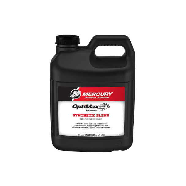 Mercury Performance DFI Synthetic Blend 2-Stroke Marine Engine Oil - 2.5 Gallons 8M0229800