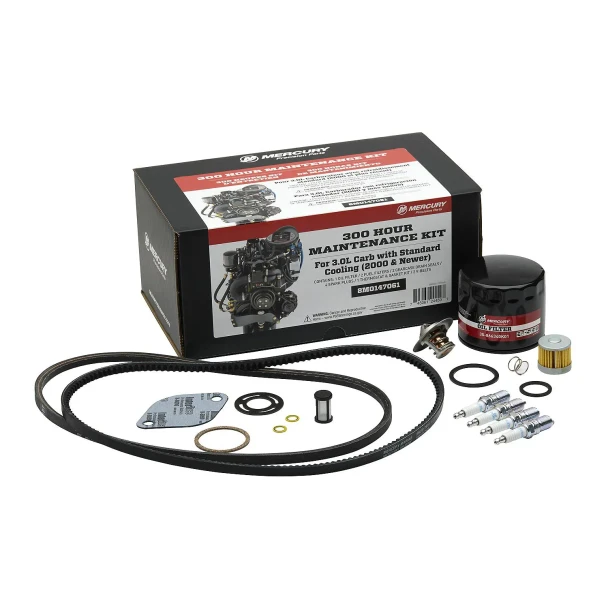 Mercury MerCruiser OEM 3.0L Carb RWC 300-Hour Maintenance Kit 8M0147061