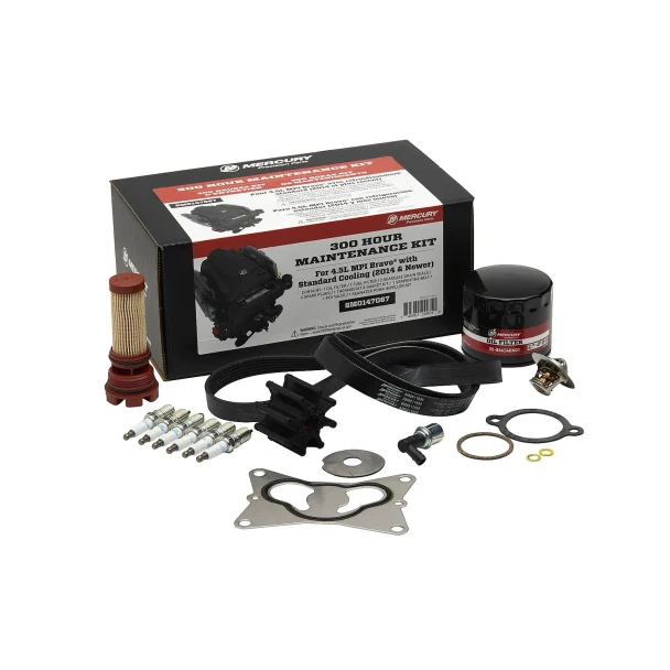 Mercury MerCruiser OEM 4.5L MPI Bravo Sterndrive 300-Hour Maintenance Kit 8M0147067