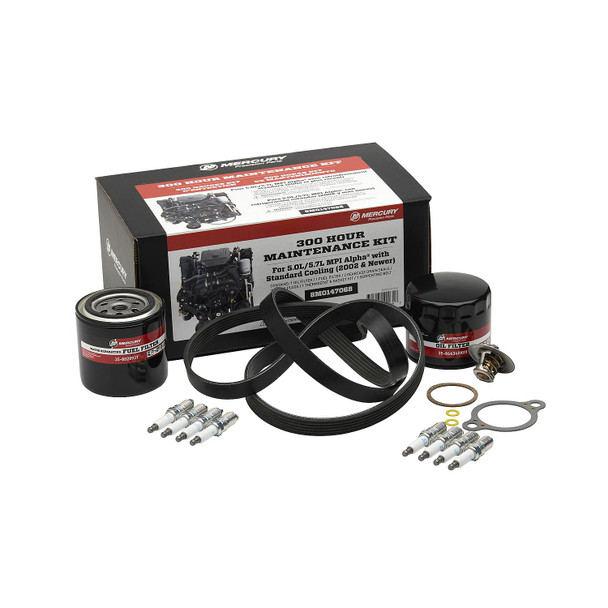 Mercury MerCruiser OEM 5.0L & 5.7L MPI Alpha Sterndrive 300-Hour Maintenance Kit 8M0147068