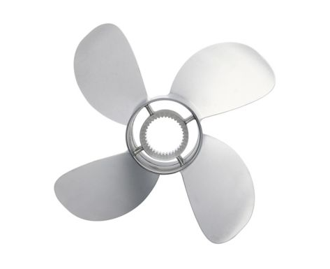 Mercury Bravo Three Front Propeller 20" Pitch LH (4-Blade Stainless Steel) 8M8022360