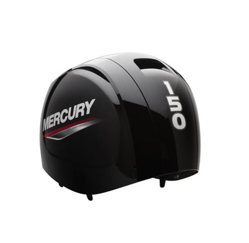 Mercury 150 HP FourStroke Decaled Top Cowl Assembly 8M0159538
