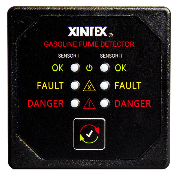 Fireboy-Xintex Gasoline Fume Detector w\/Dual Channel - 12\/24V [G-2B-R]