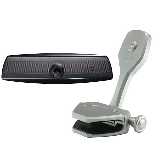 PTM Watersports Mirror\/Bracket Kit w\/VR-140 PRO Mirror  ZXR-361 (Silver) [P12848-2361TEBCL]