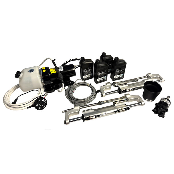 Uflex MasterDrive Steering System - Single Station\/Twin Cylinder Kit - UC128TS - SVS 1  UC128TS - SVS 1P Cylinders [MD40-D1F]