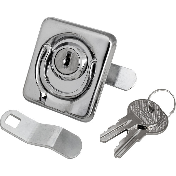 Sea-Dog Surface Mount Locking Ring Pull - Stamped 304 Stainless Steel\/Die Cast Zinc Lock [221831-1]